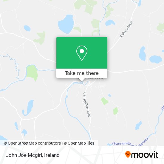 John Joe Mcgirl map