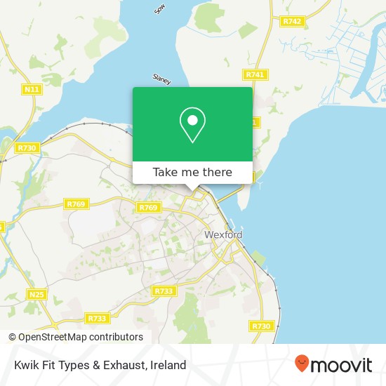 Kwik Fit Types & Exhaust map