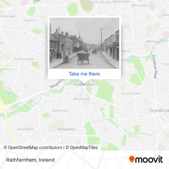 Rathfarnham map