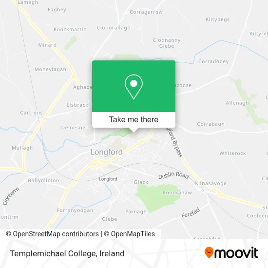 Templemichael College map