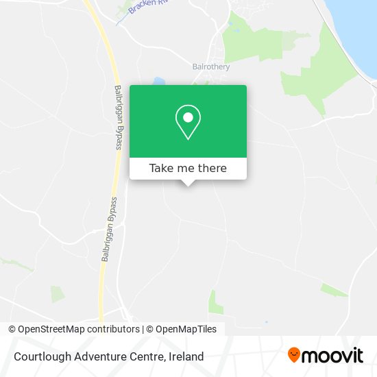 Courtlough Adventure Centre map