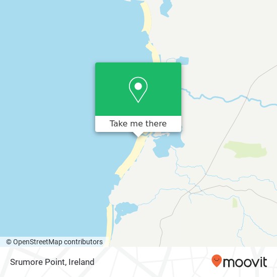 Srumore Point map