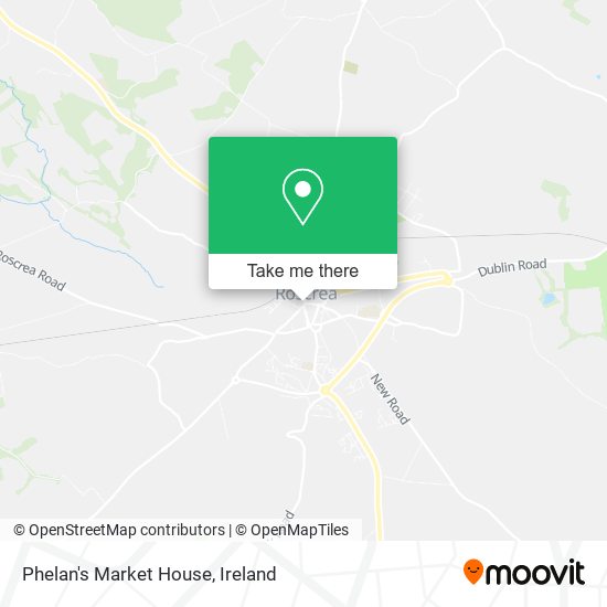 Phelan's Market House map