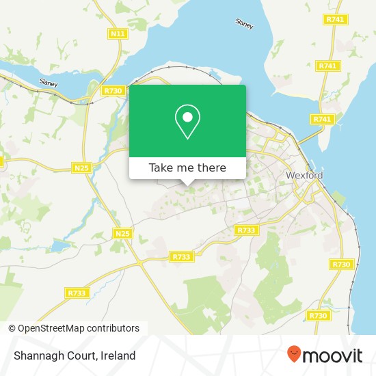 Shannagh Court map