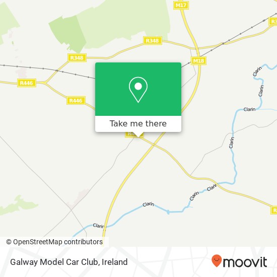 Galway Model Car Club map