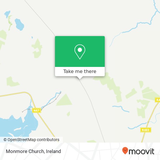 Monmore Church map