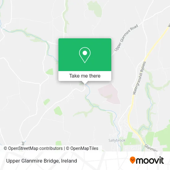 Upper Glanmire Bridge map