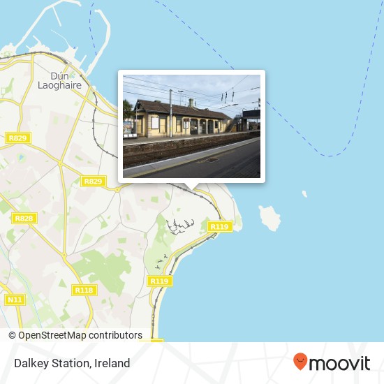 Dalkey Station plan