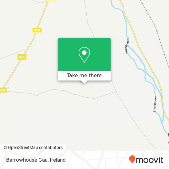 Barrowhouse Gaa map