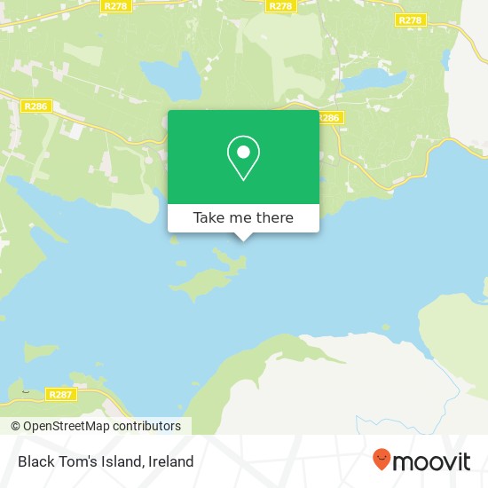 Black Tom's Island map
