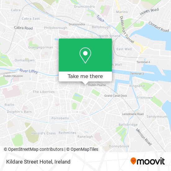 Kildare Street Hotel map