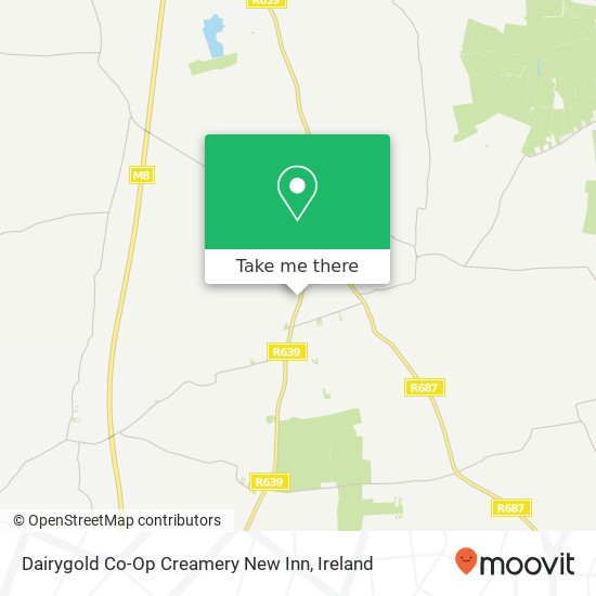 Dairygold Co-Op Creamery New Inn map