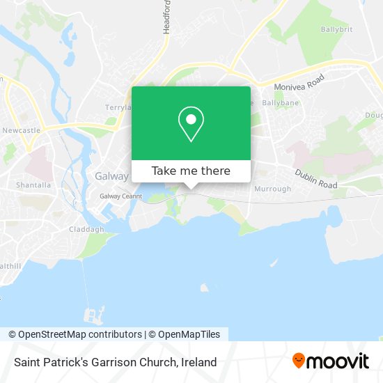 Saint Patrick's Garrison Church map