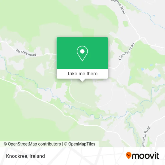 Knockree map