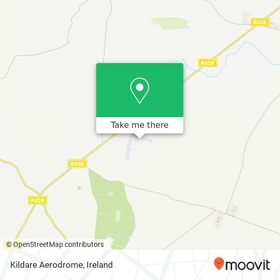 Kildare Aerodrome map
