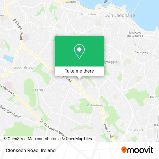 Clonkeen Road map
