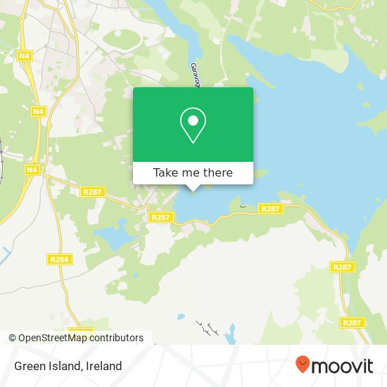 Green Island map