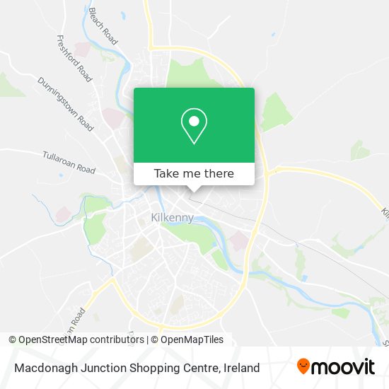 Macdonagh Junction Shopping Centre plan