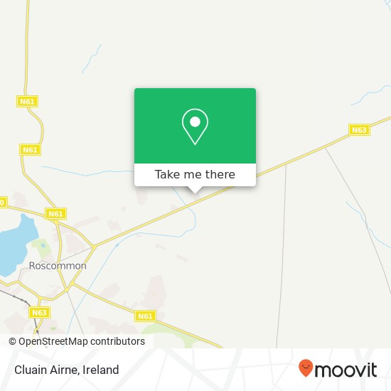 Cluain Airne map