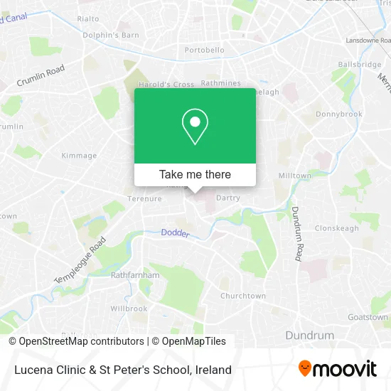 Lucena Clinic & St Peter's School map