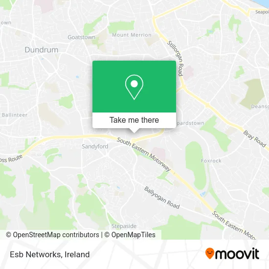Esb Networks map