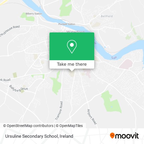Ursuline Secondary School map