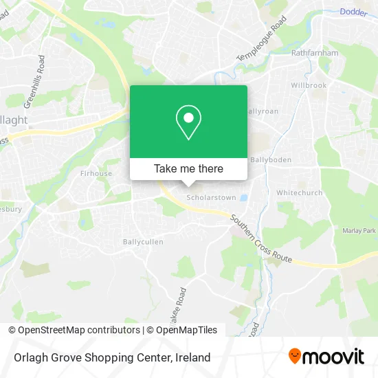 Orlagh Grove Shopping Center map