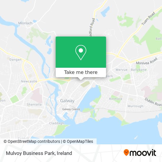 Mulvoy Business Park map