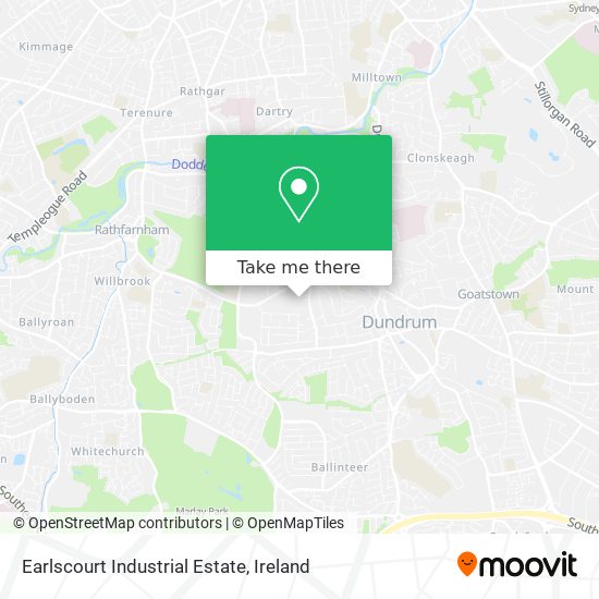 Earlscourt Industrial Estate map