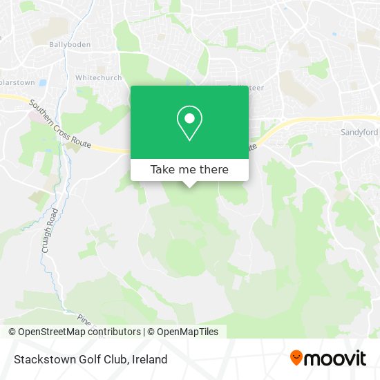 Stackstown Golf Club map