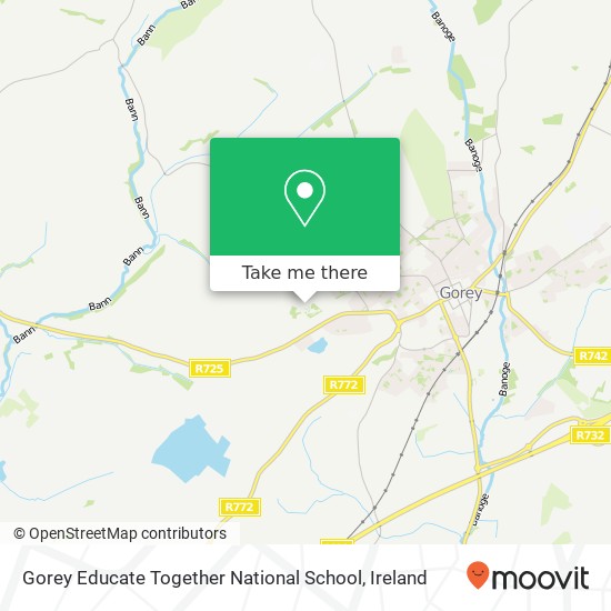 Gorey Educate Together National School map