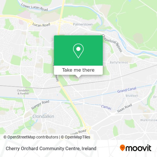 Cherry Orchard Community Centre map