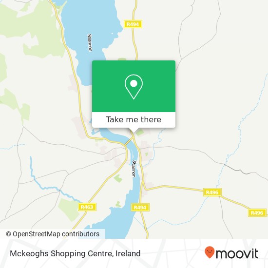 Mckeoghs Shopping Centre map