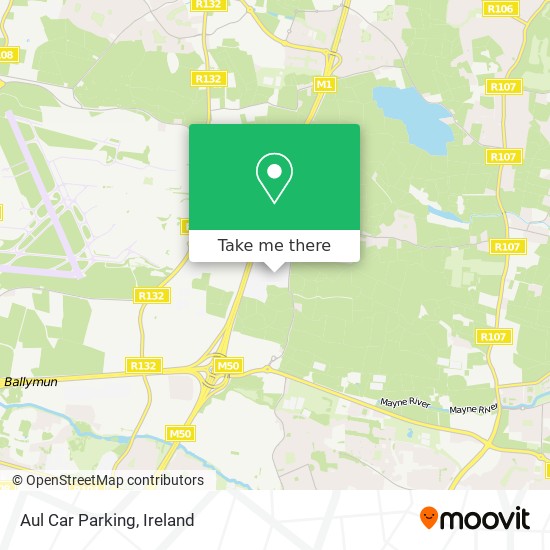 Aul Car Parking map