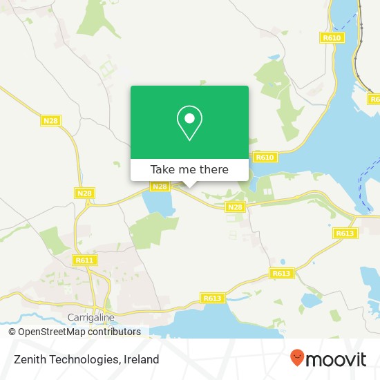 Zenith Technologies map