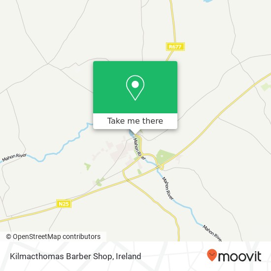 Kilmacthomas Barber Shop plan