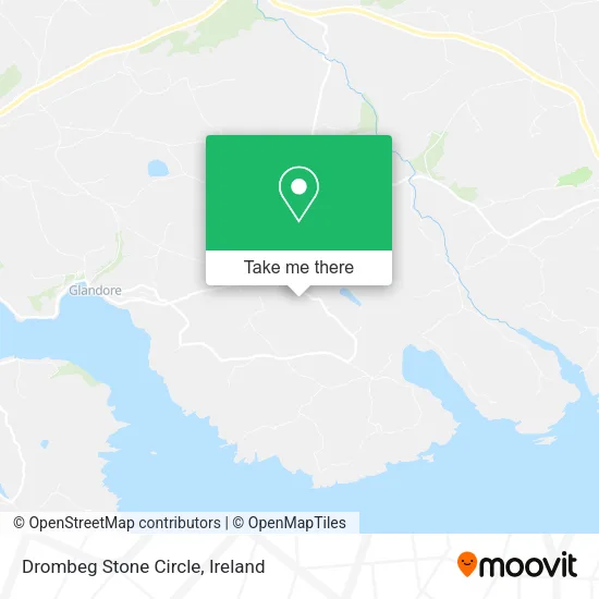 Drombeg Stone Circle map