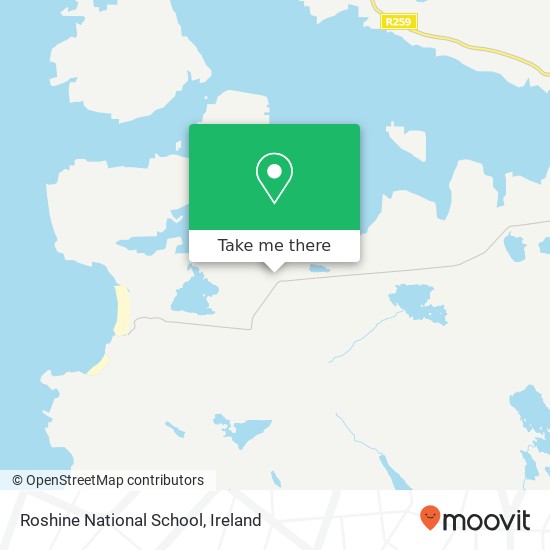 Roshine National School map