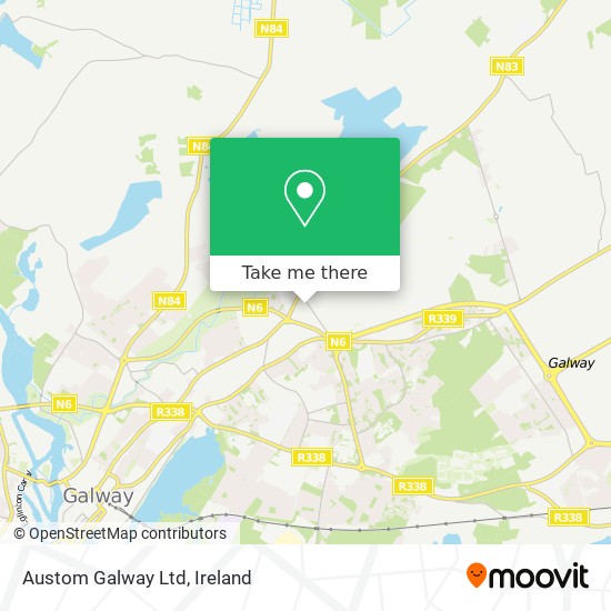 Austom Galway Ltd map