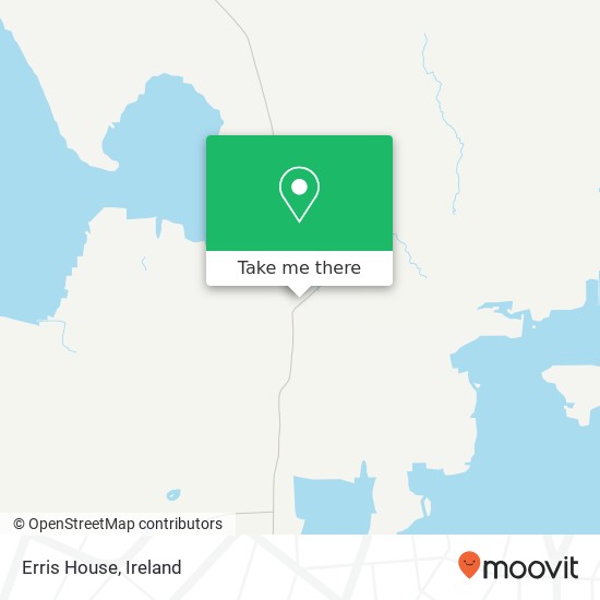 Erris House map