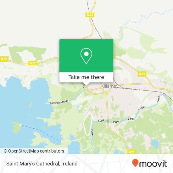 Saint Mary's Cathedral map