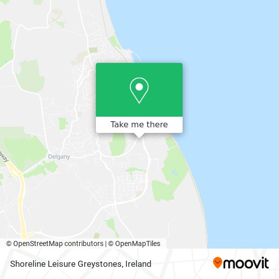 Shoreline Leisure Greystones map