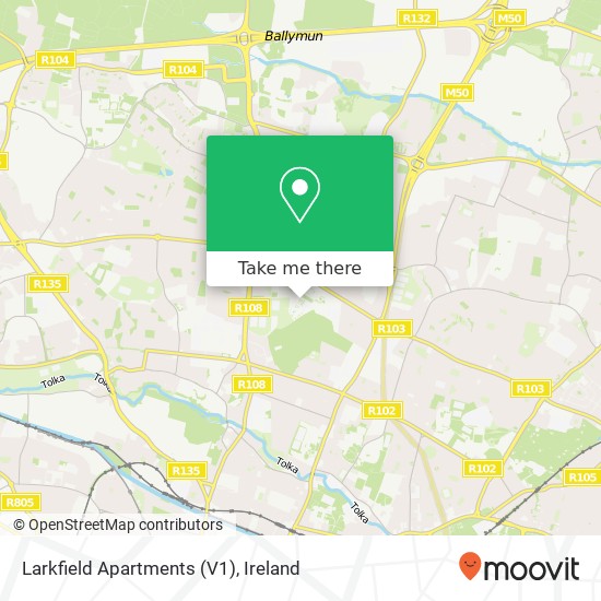 Larkfield Apartments (V1) map