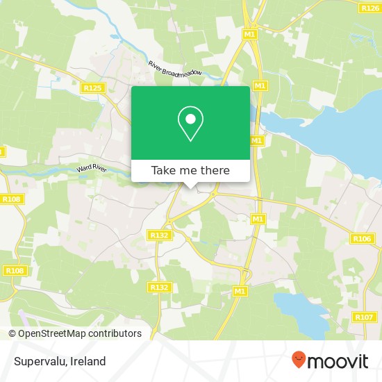 Supervalu map