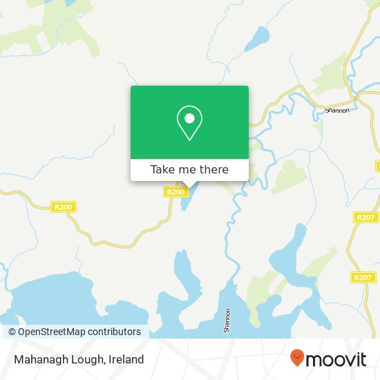 Mahanagh Lough plan