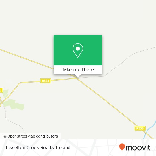 Lisselton Cross Roads map
