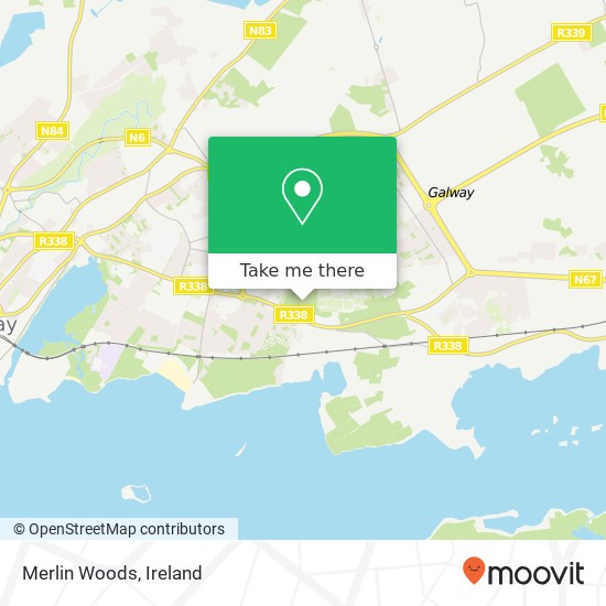 Merlin Woods map