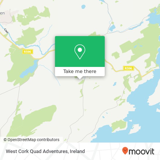 West Cork Quad Adventures map