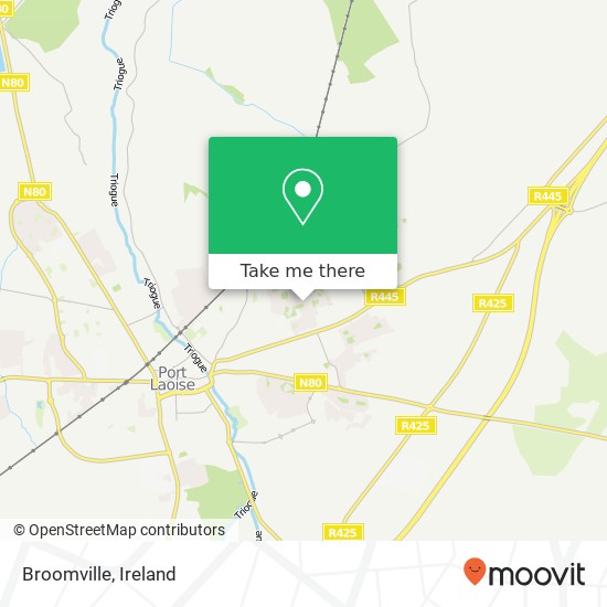 Broomville map