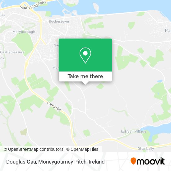 Douglas Gaa, Moneygourney Pitch map